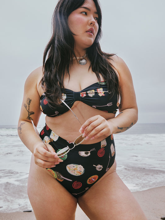 Brooke Top - Caviar Dreams Black