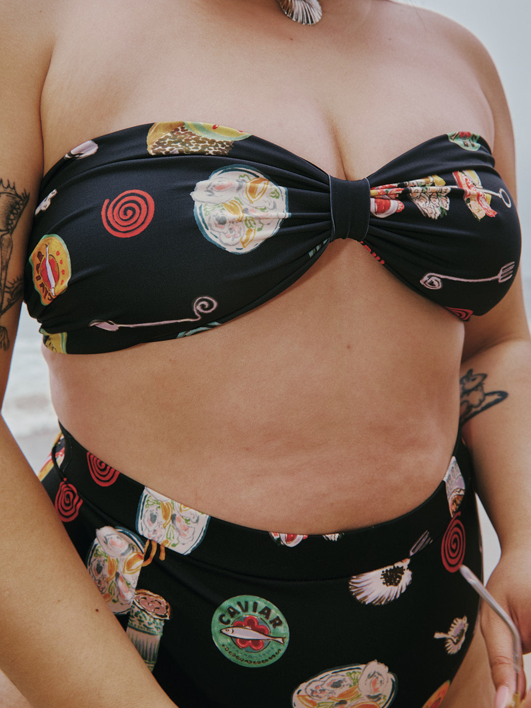 Brooke Top - Caviar Dreams Black