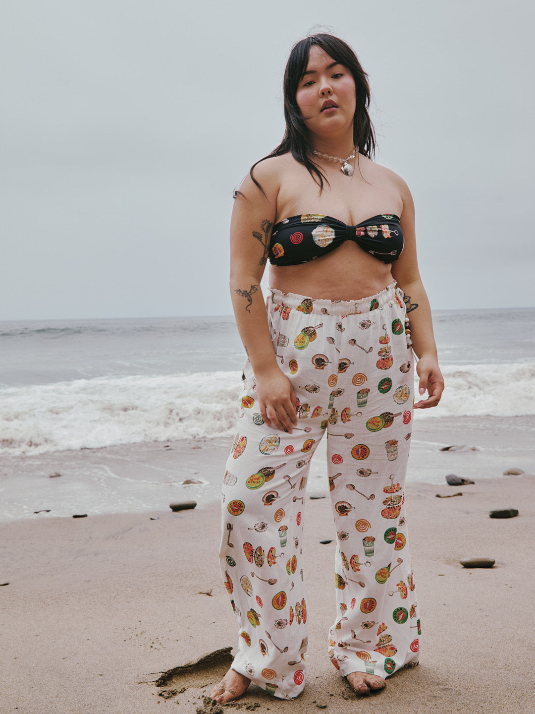 Nora Pant - Caviar Dreams White