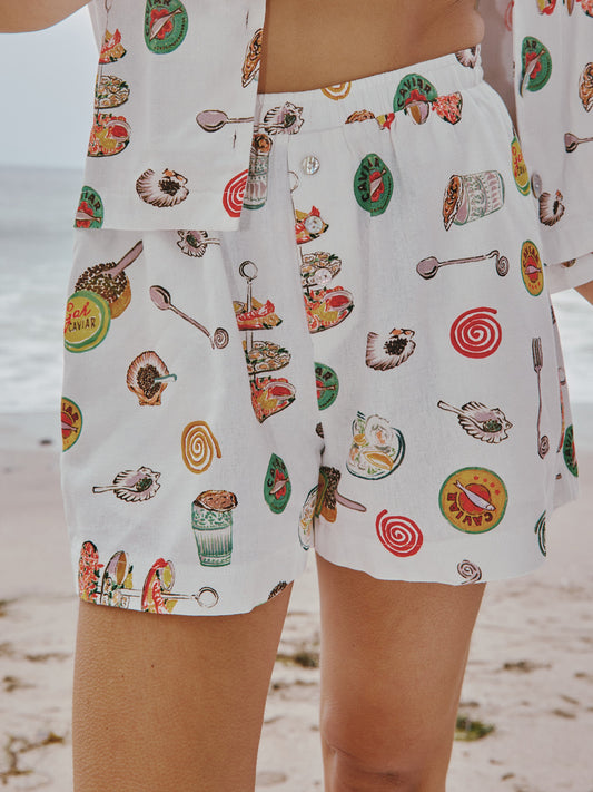 Kayla Short - Caviar Dreams White