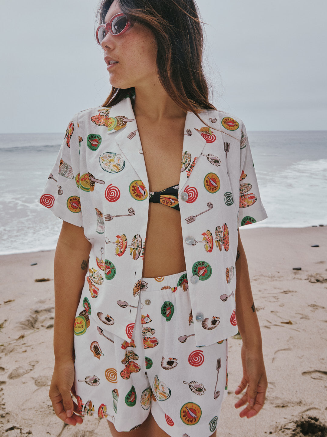 Nikki Top - Caviar Dreams White