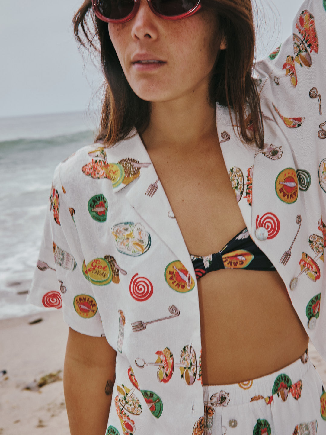 Nikki Top - Caviar Dreams White