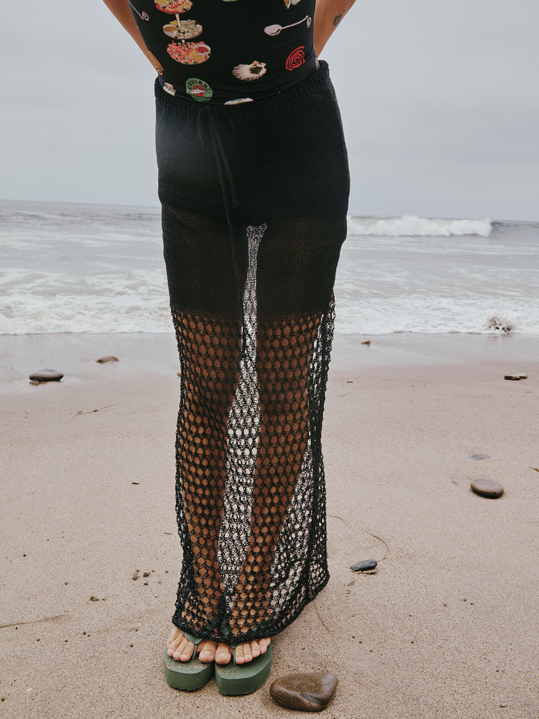 Elea Tricot Skirt - Black