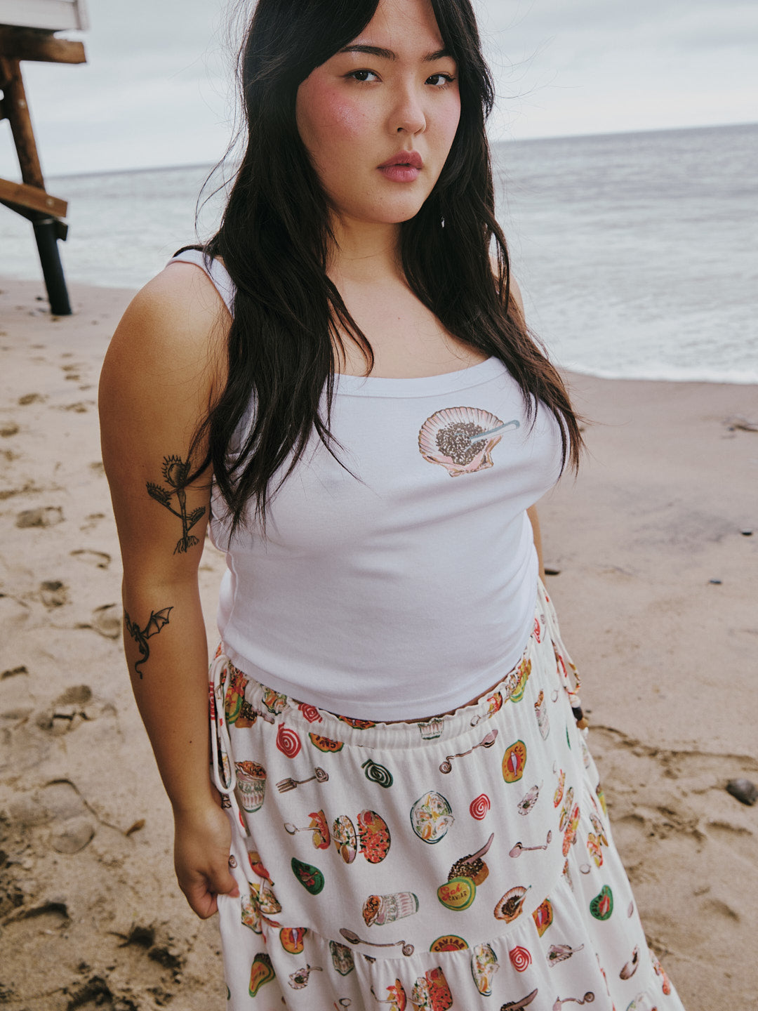 Harley Tank - Caviar Shell