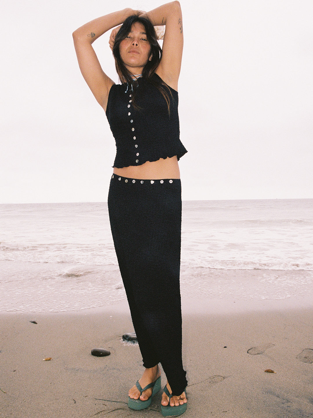 Sammy Skirt - Caviar – Lisa Says Gah