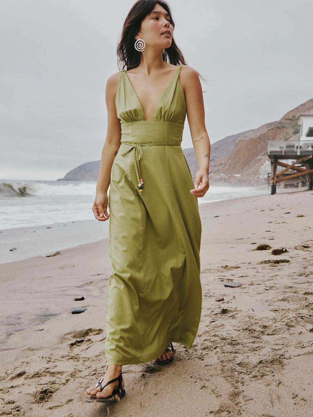 Marissa Dress - Olive