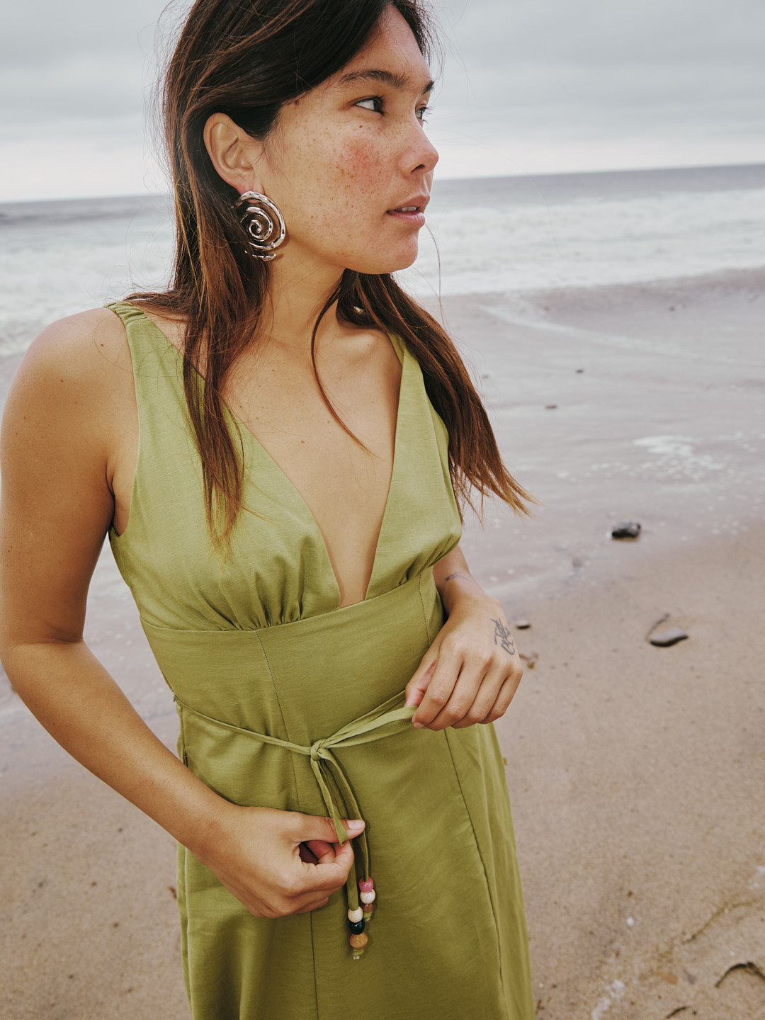 Vortex Earrings - Silver