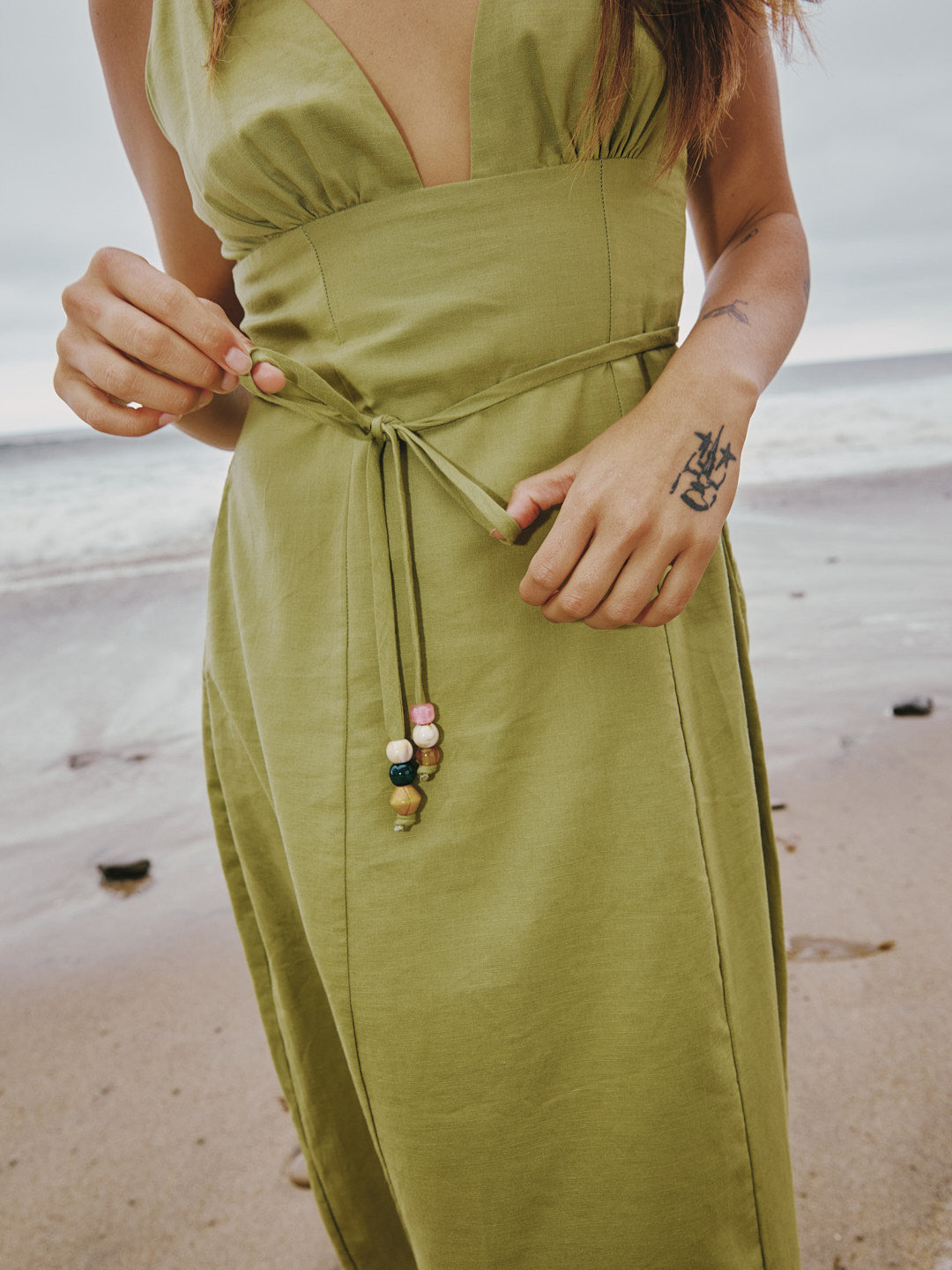 Marissa Dress - Olive