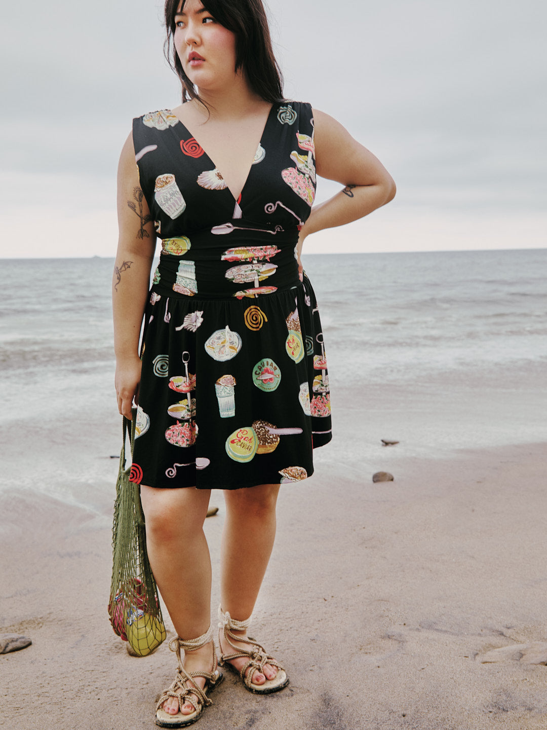 Mila Dress - Caviar Dreams Black