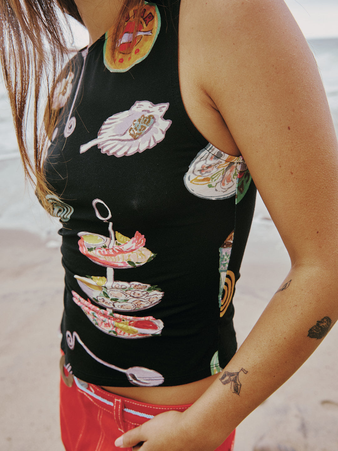 Erin Tank - Caviar Dreams Black