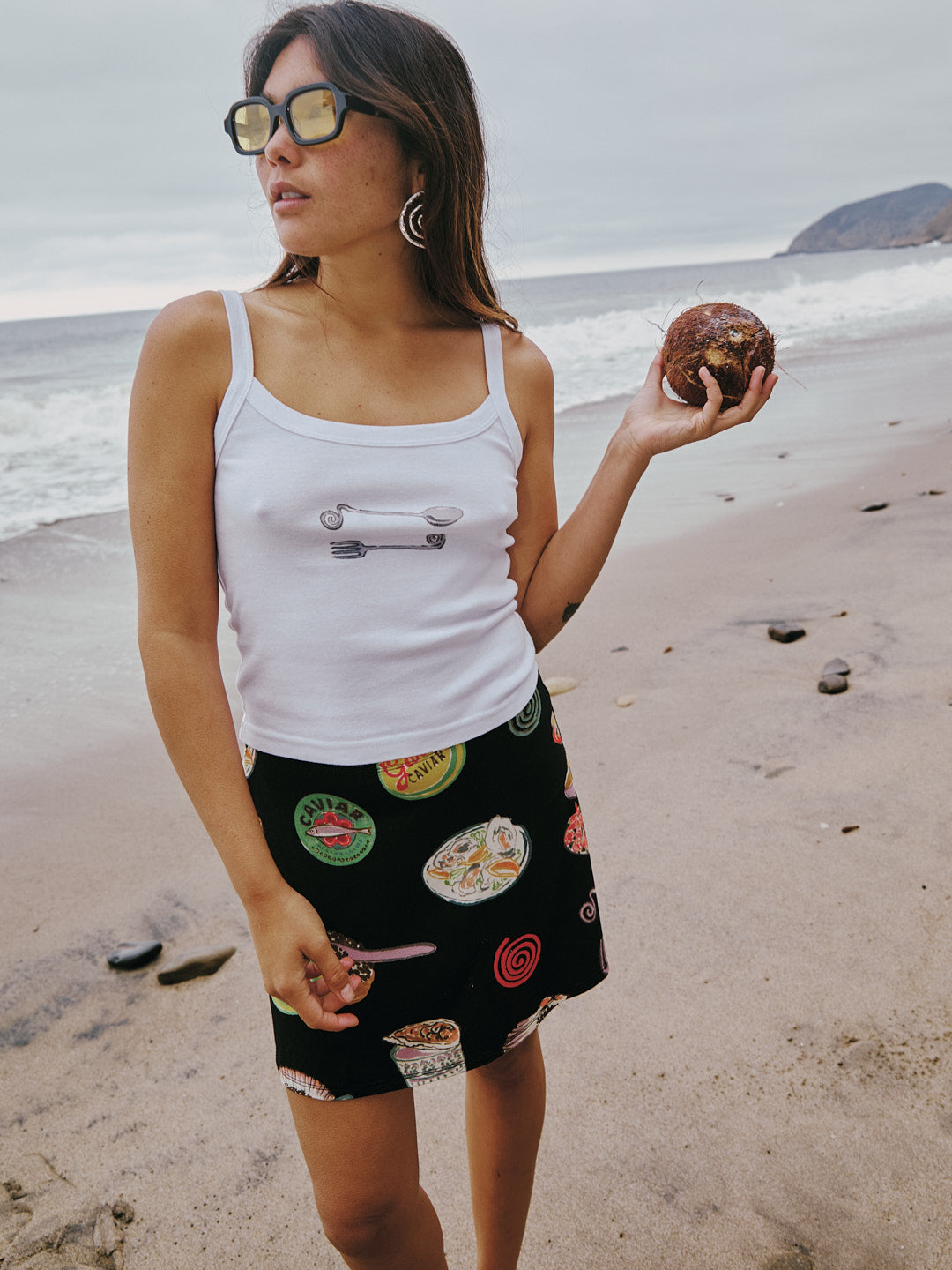 Darcy Skort - Caviar Dreams Black