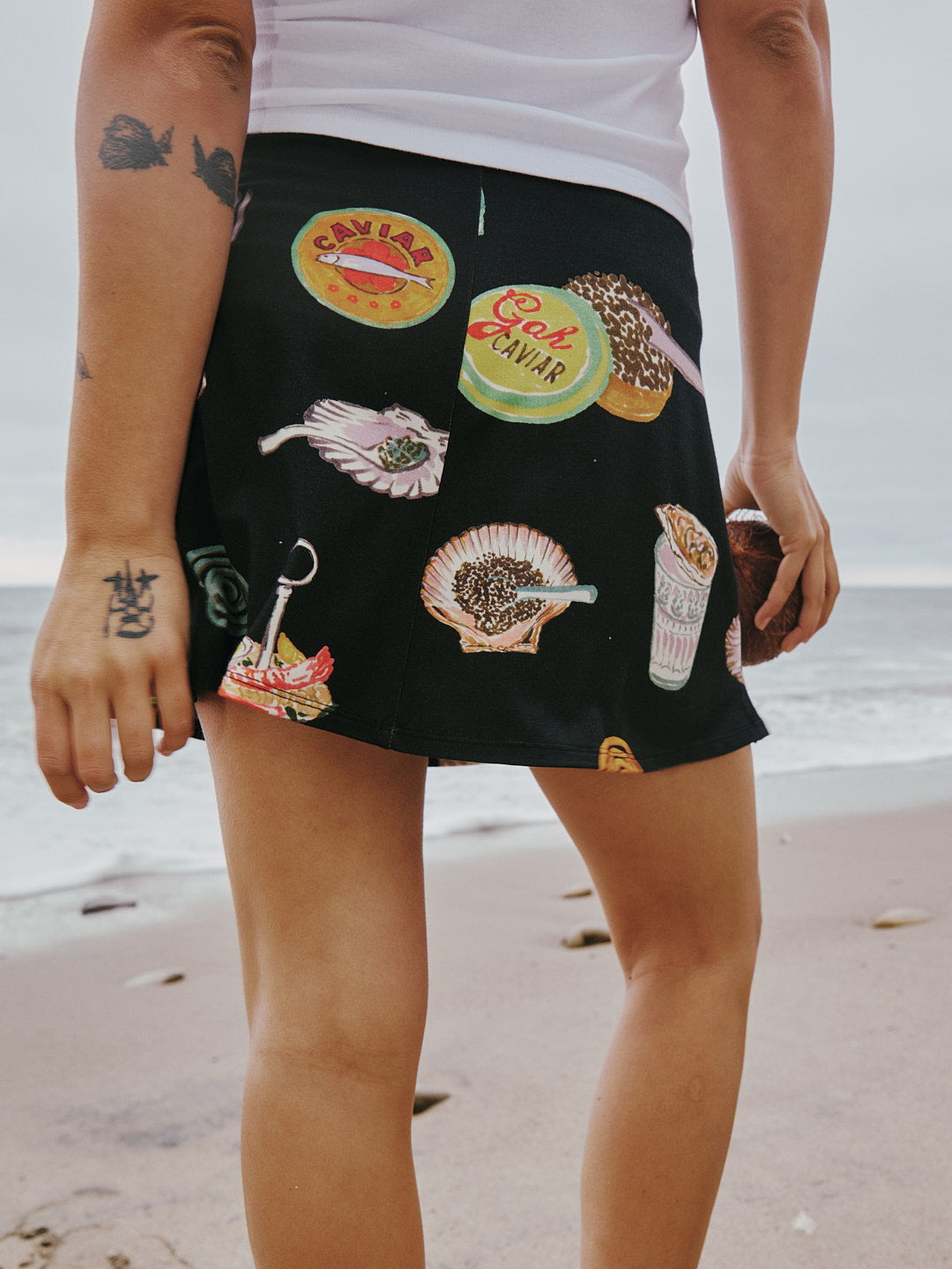 Darcy Skort - Caviar Dreams Black