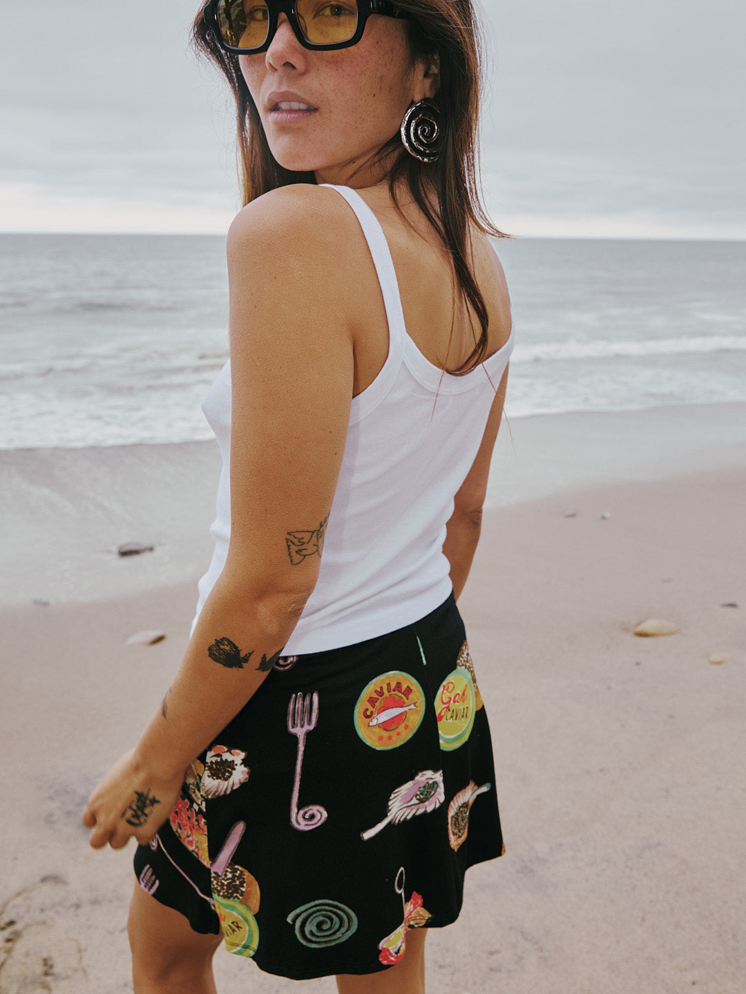 Darcy Skort - Caviar Dreams Black