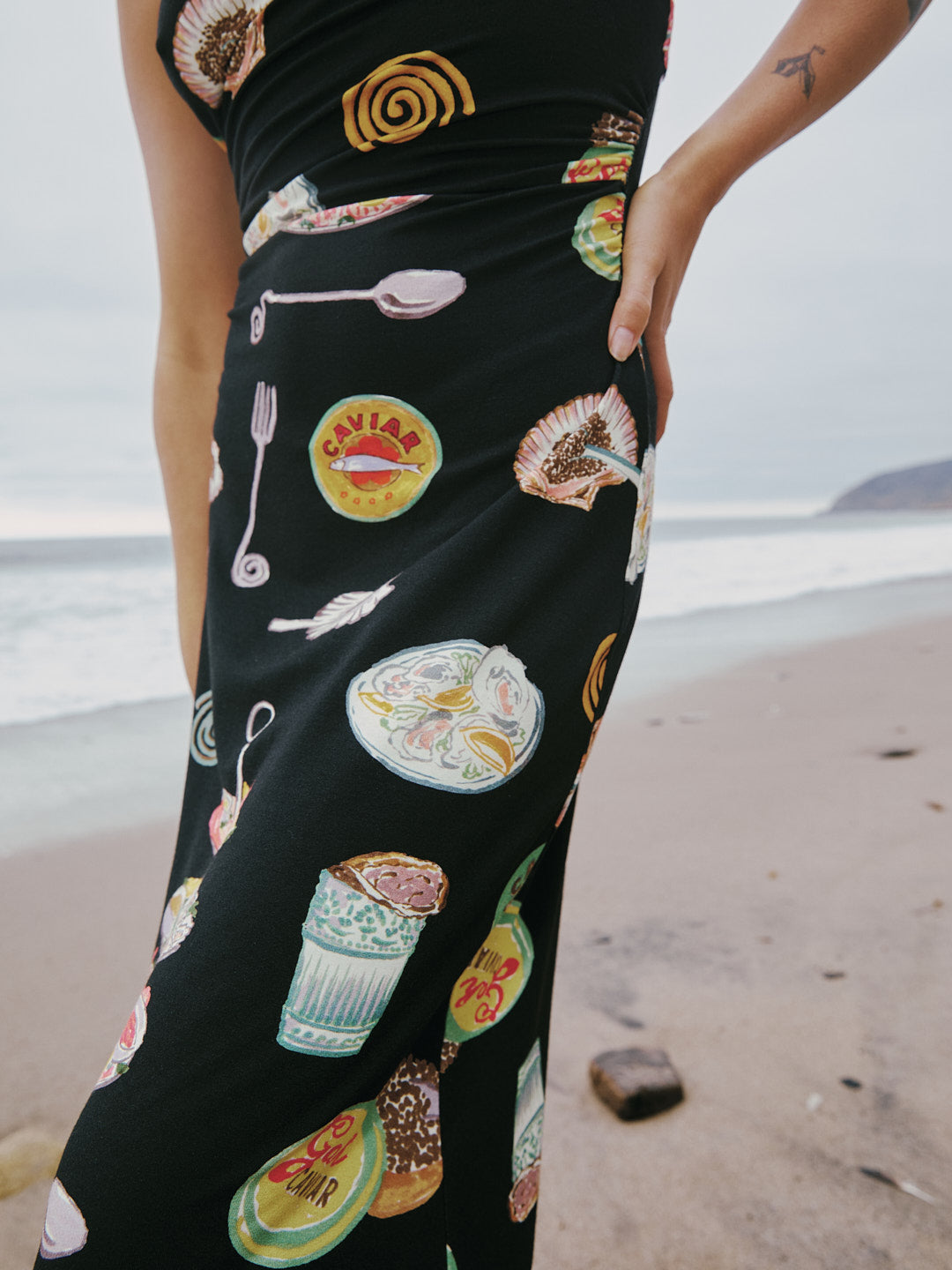 Maya Dress - Caviar Dreams Black