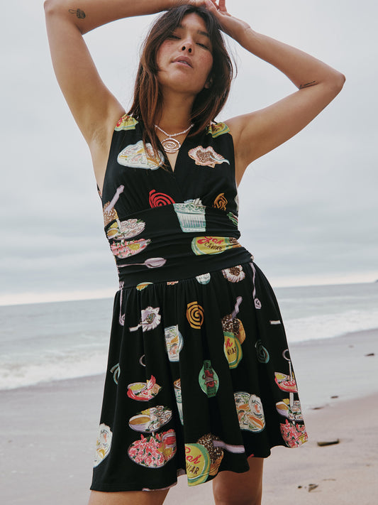 Mila Dress - Caviar Dreams Black