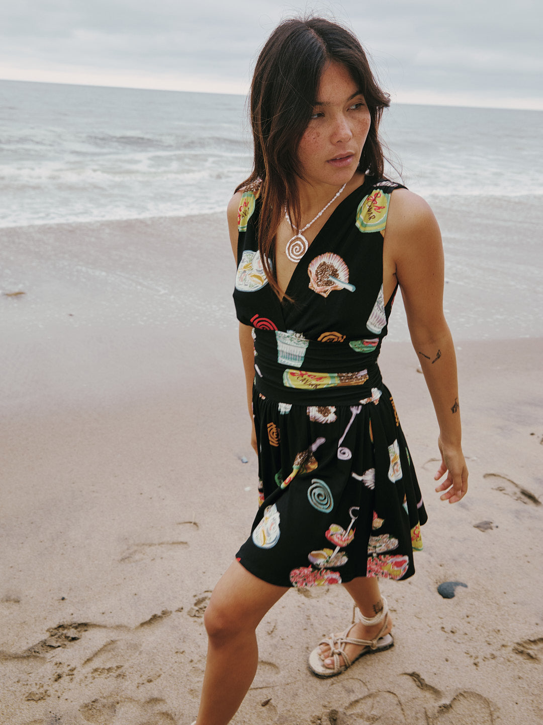 Mila Dress - Caviar Dreams Black