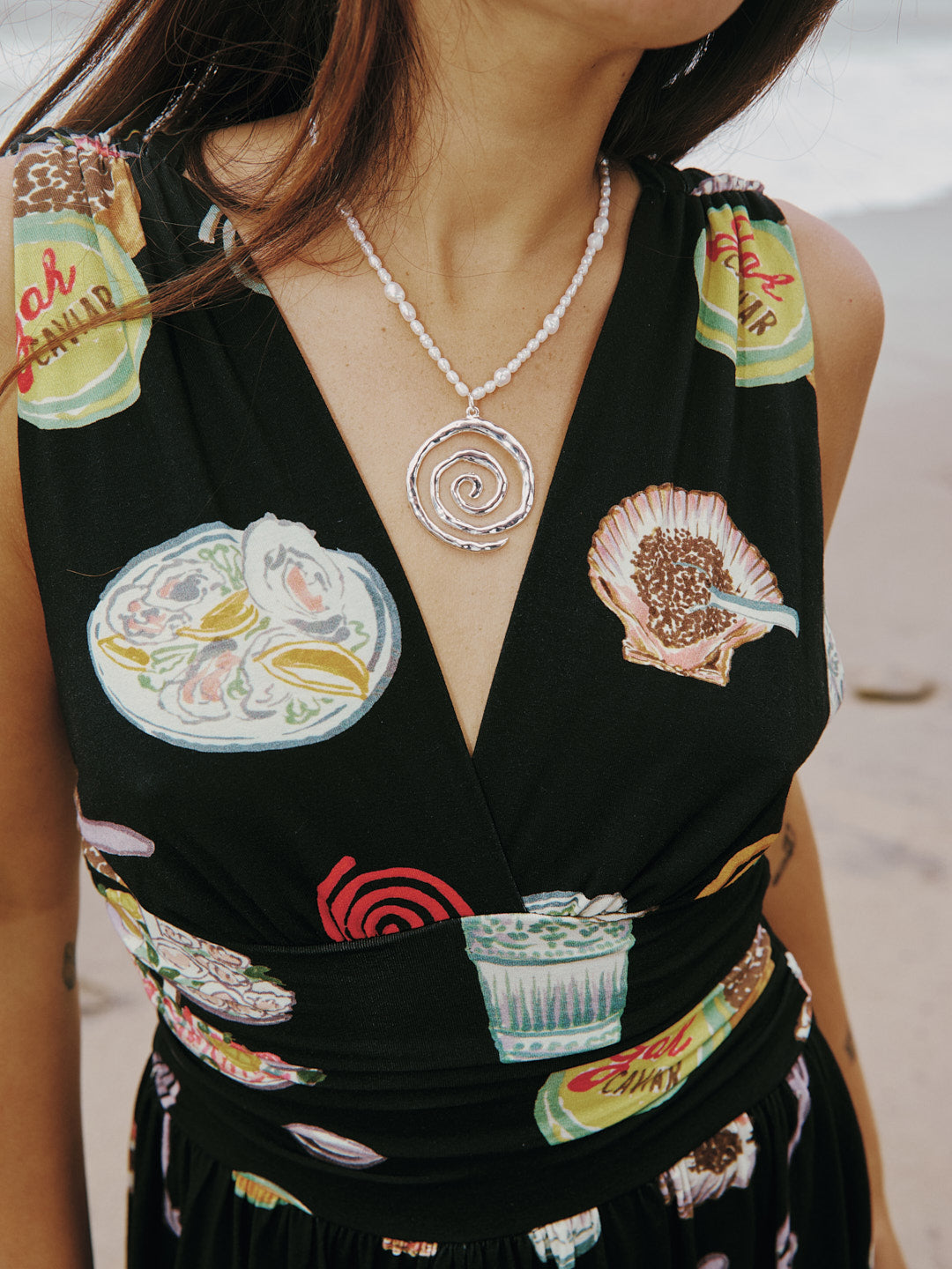 Vortex Necklace - Silver