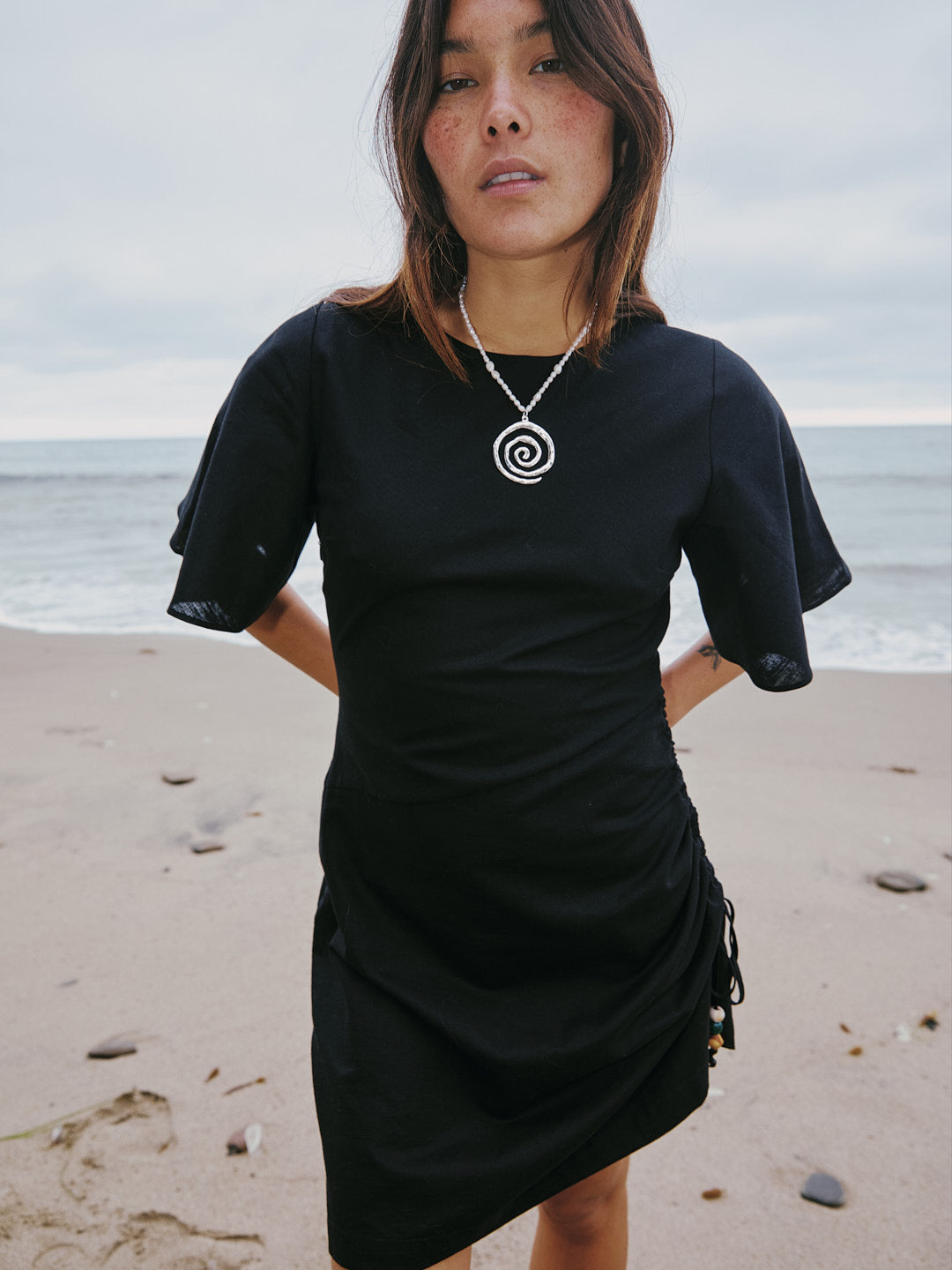 Belle Dress - Caviar