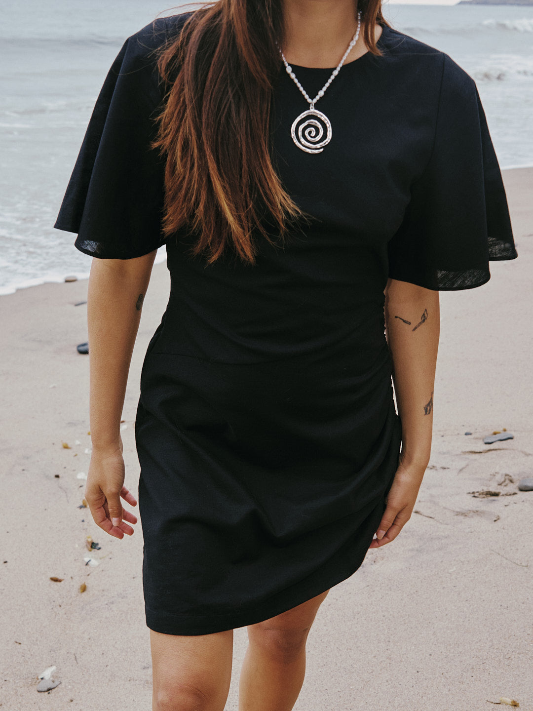 Belle Dress - Caviar