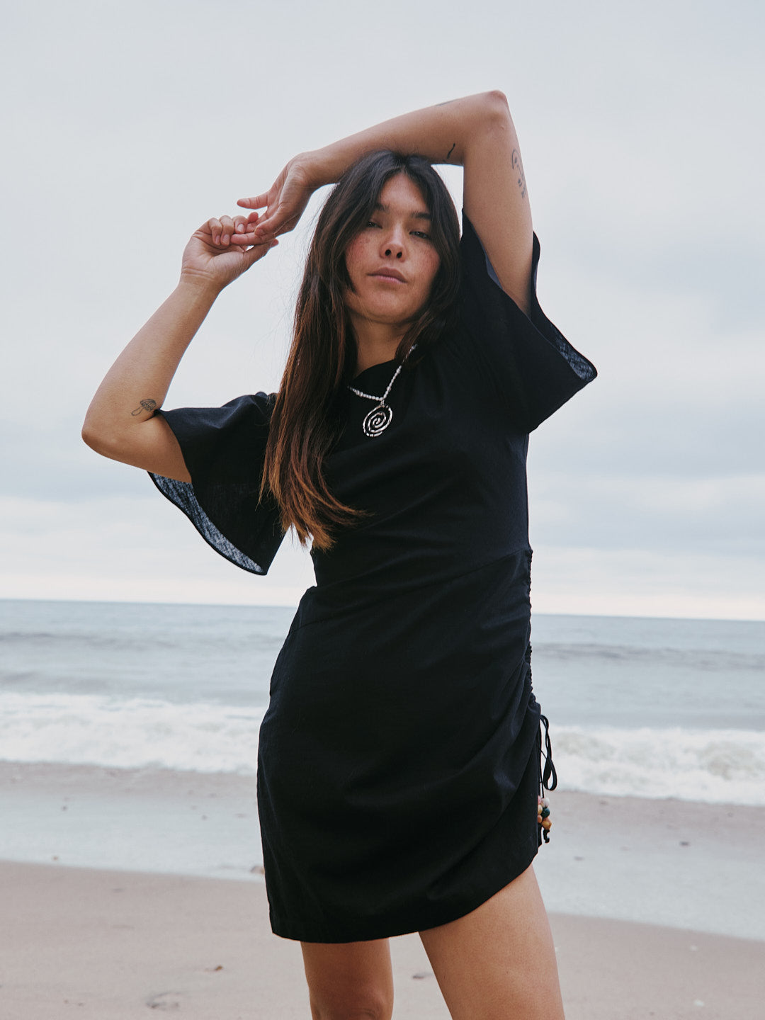 Belle Dress - Caviar