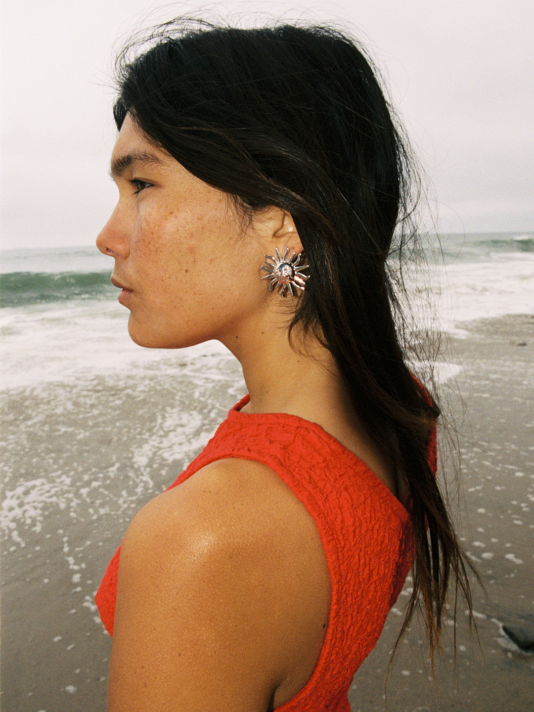 Sol Earrings - Silver