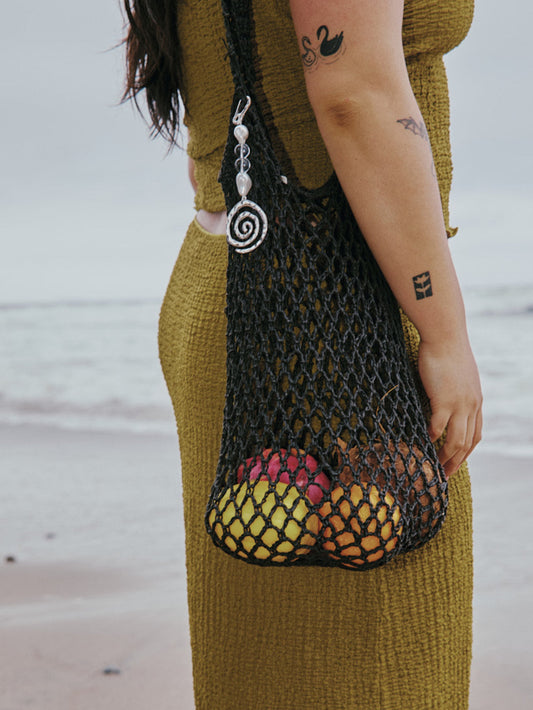 Vortex Keychain - Silver