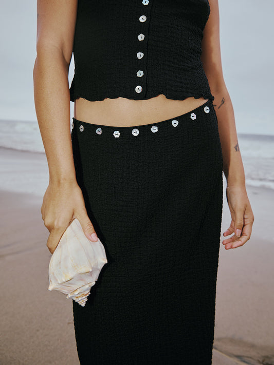 Sammy Skirt - Caviar