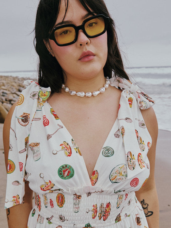 Mer Necklace - Pearl