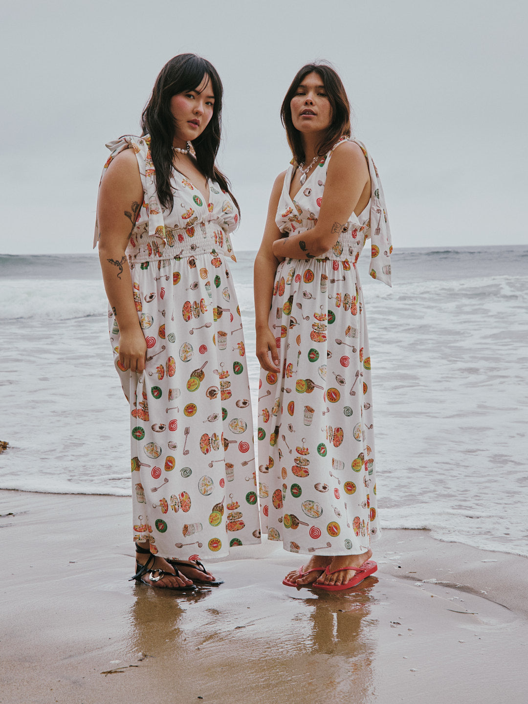 Monroe Dress - Caviar Dreams White