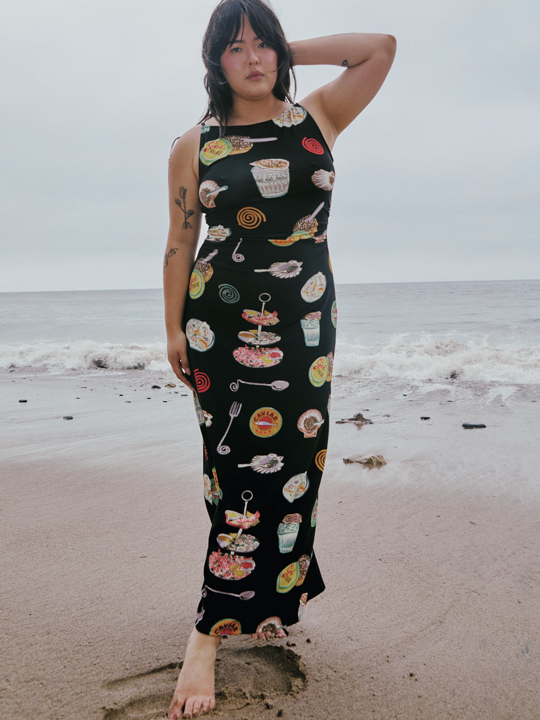 Maya Dress - Caviar Dreams Black