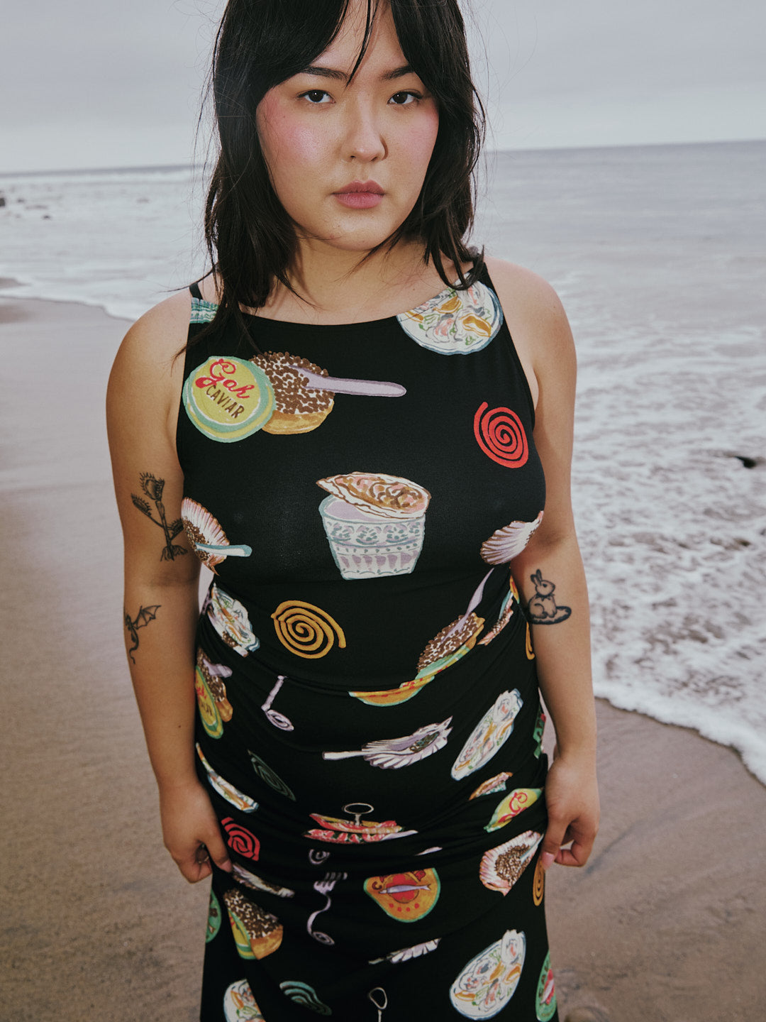 Maya Dress - Caviar Dreams Black