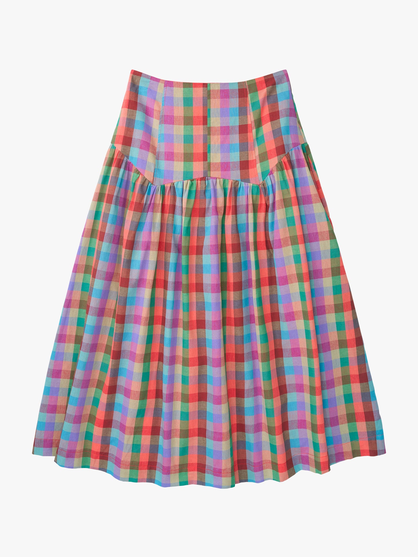 Penny Skirt - Colorburst Plaid