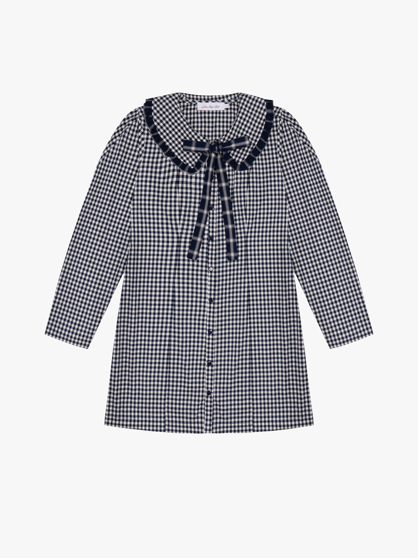 シェリエ　flocky check long shirt dress シェリエ flocky check long shirt dress