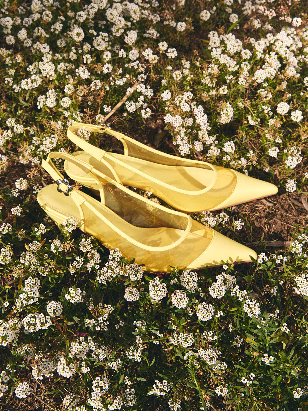 Crystal Pointy Heel - Polly Pocket™ Yellow