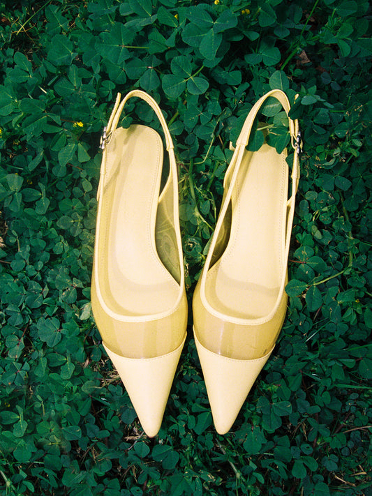 Crystal Pointy Heel - Polly Pocket™ Yellow