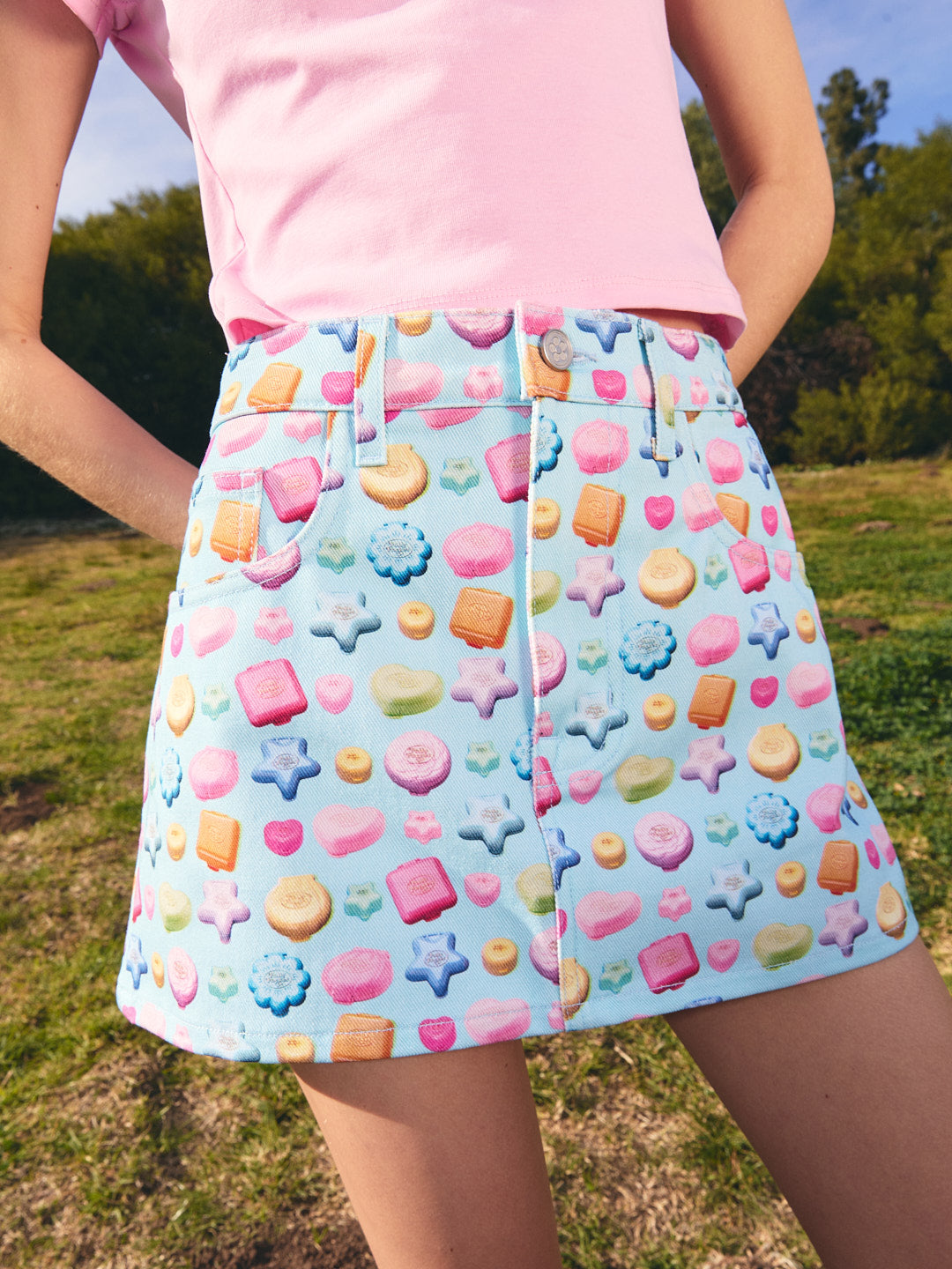 Chloe Mini Skirt - Polly Pocket™ Nostalgia Print