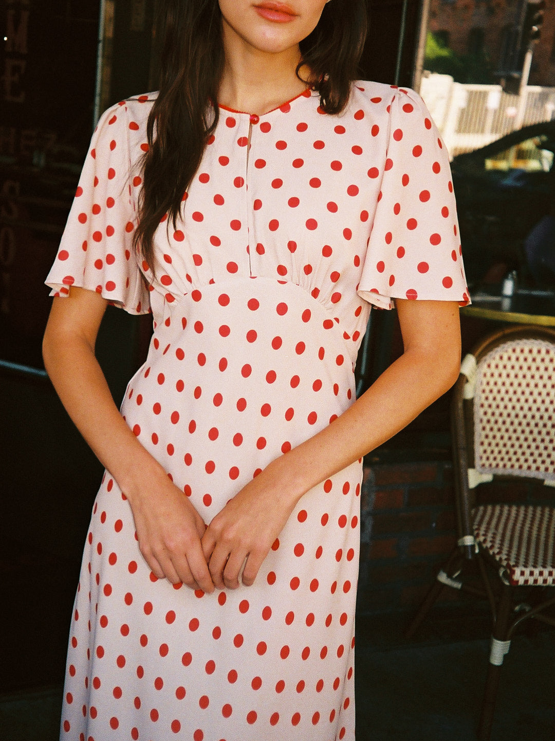 Mira Dress - Scarlett Dot