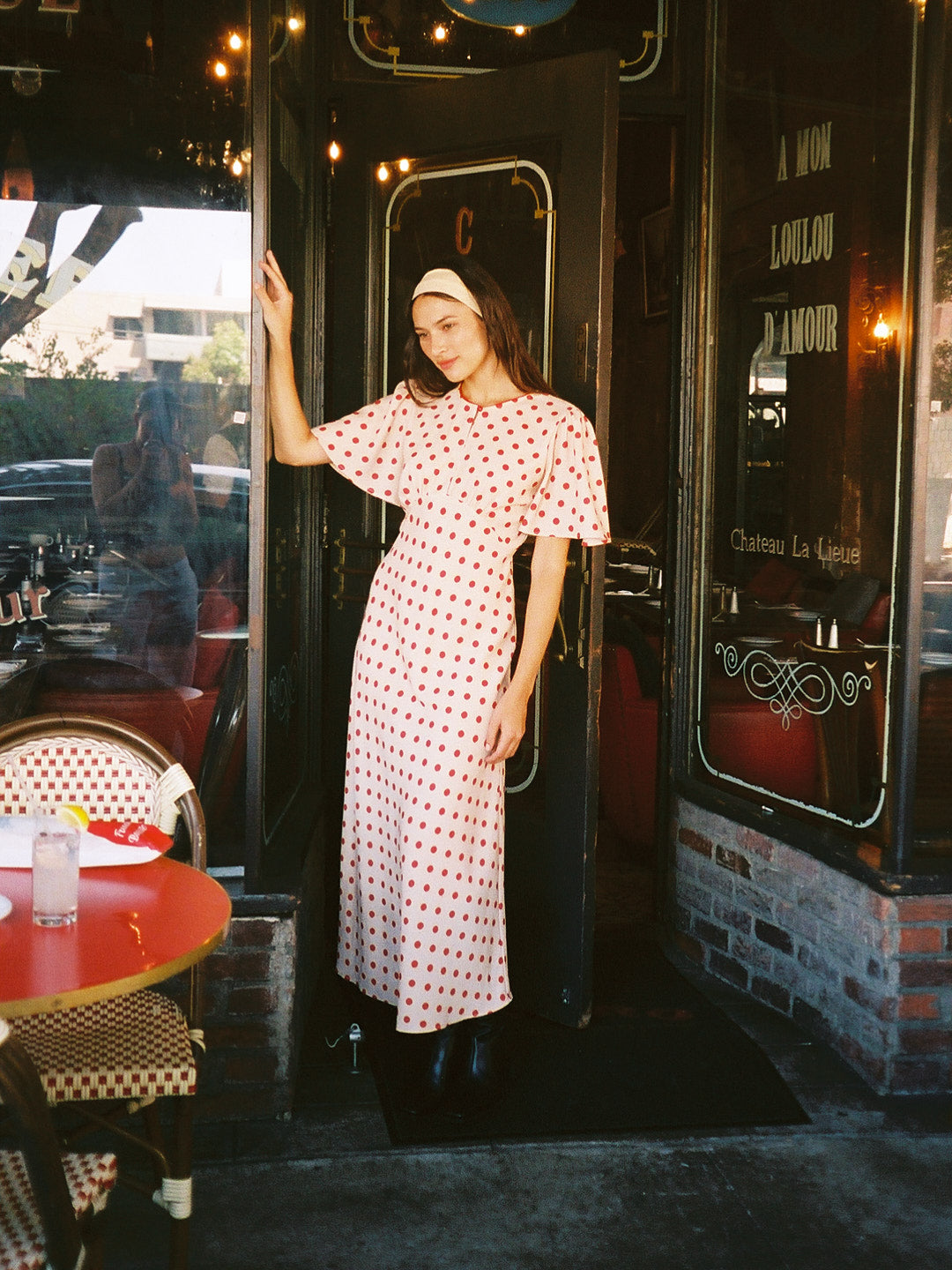 Mira Dress - Scarlett Dot