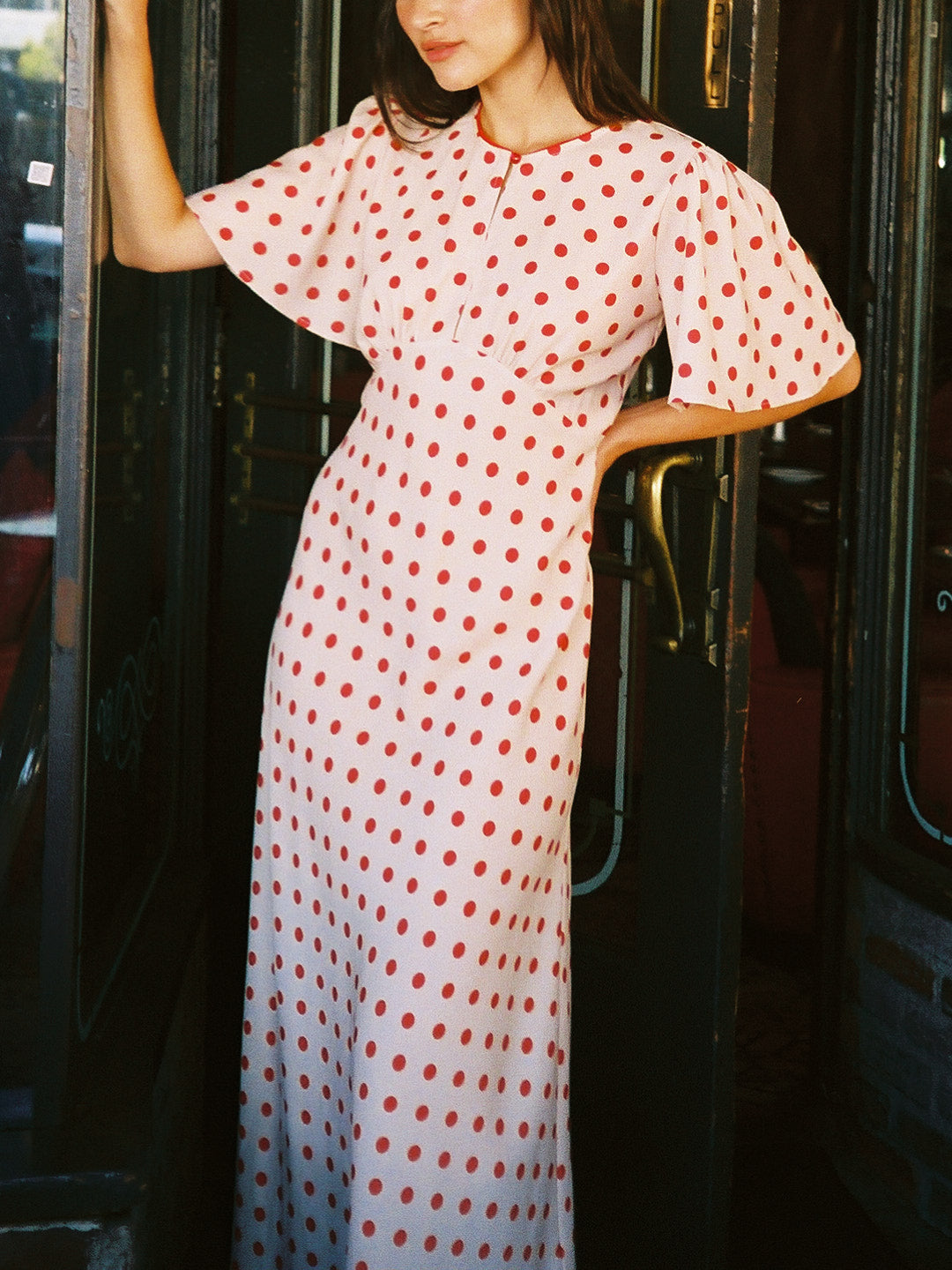 Mira Dress - Scarlett Dot