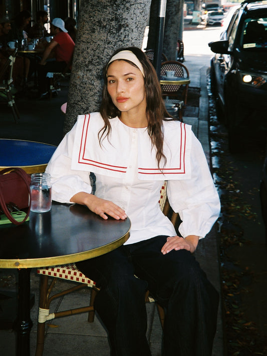 Elise Blouse - White