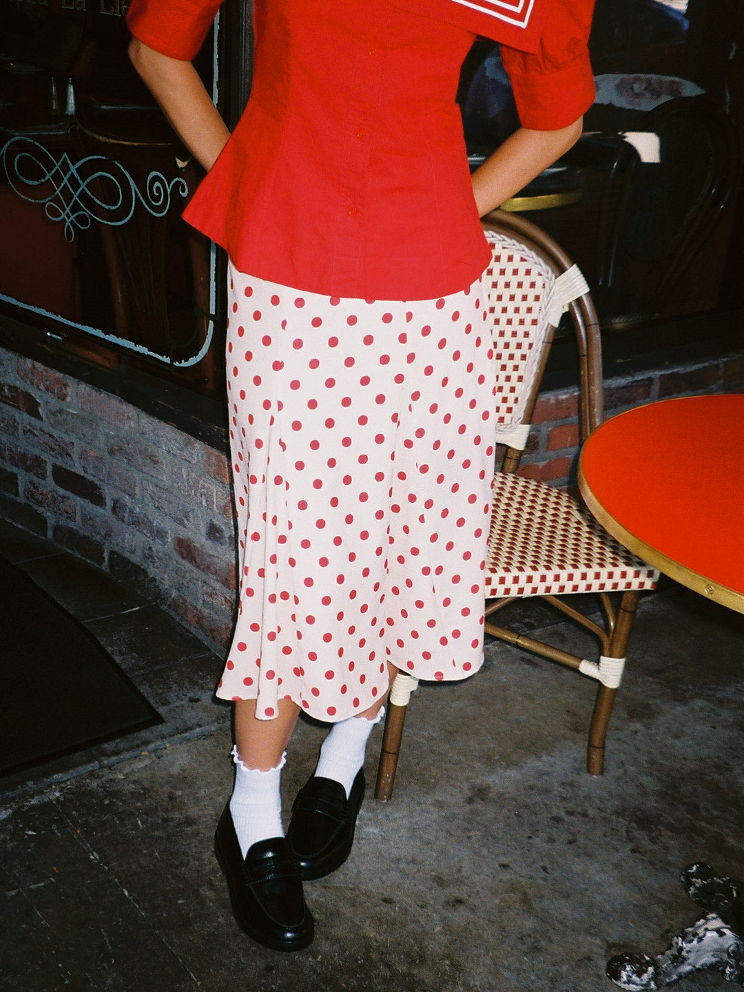 Amora Skirt - Scarlett Dot