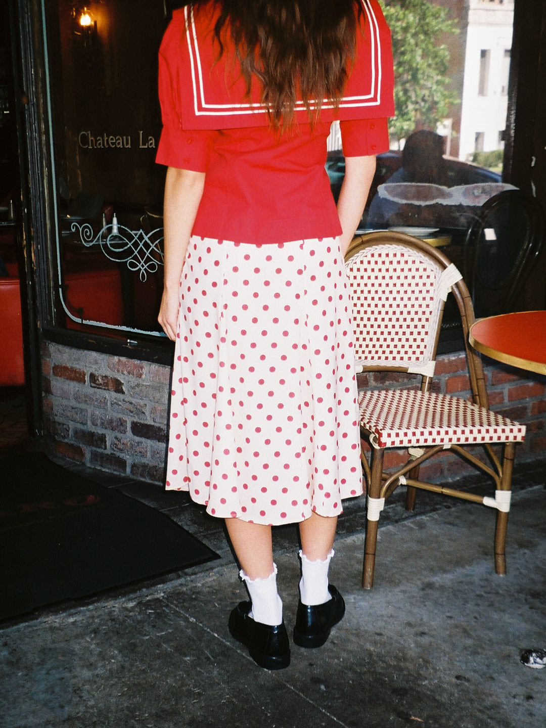 Amora Skirt - Scarlett Dot