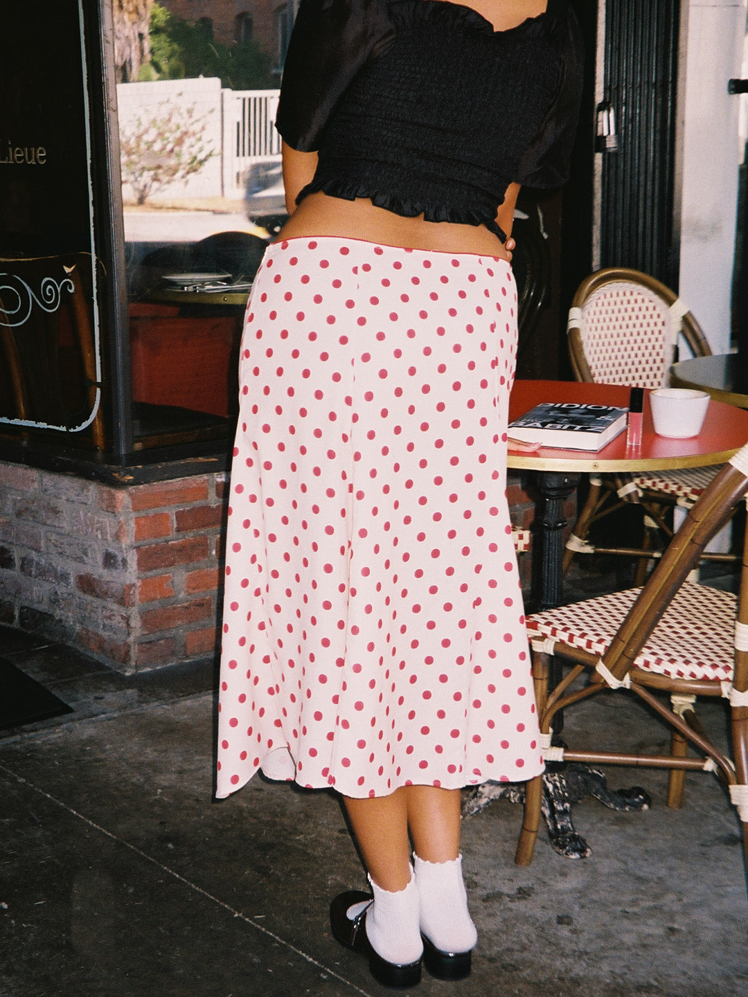 Amora Skirt - Scarlett Dot