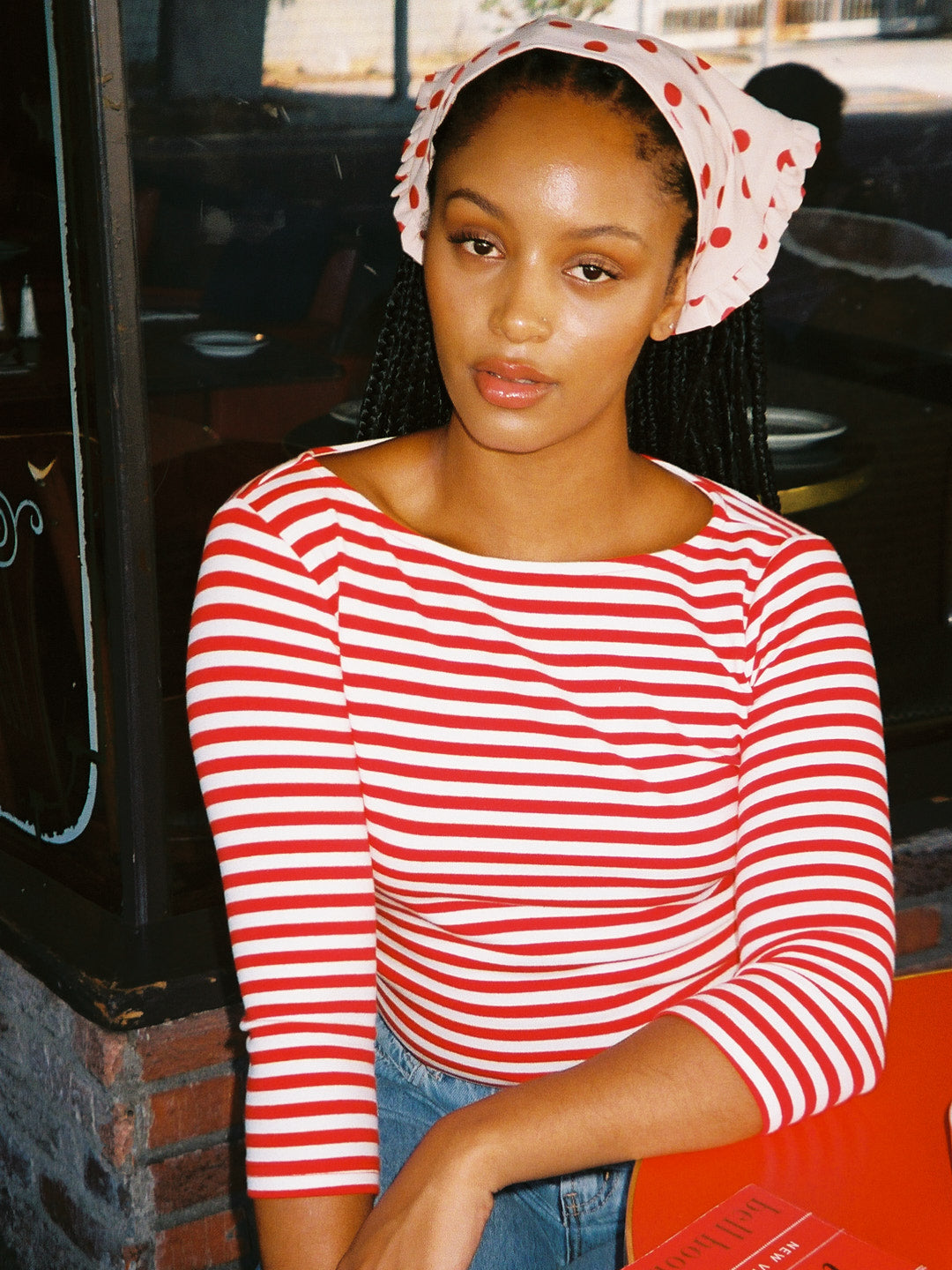 Mandy Handkerchief - Scarlett Dot