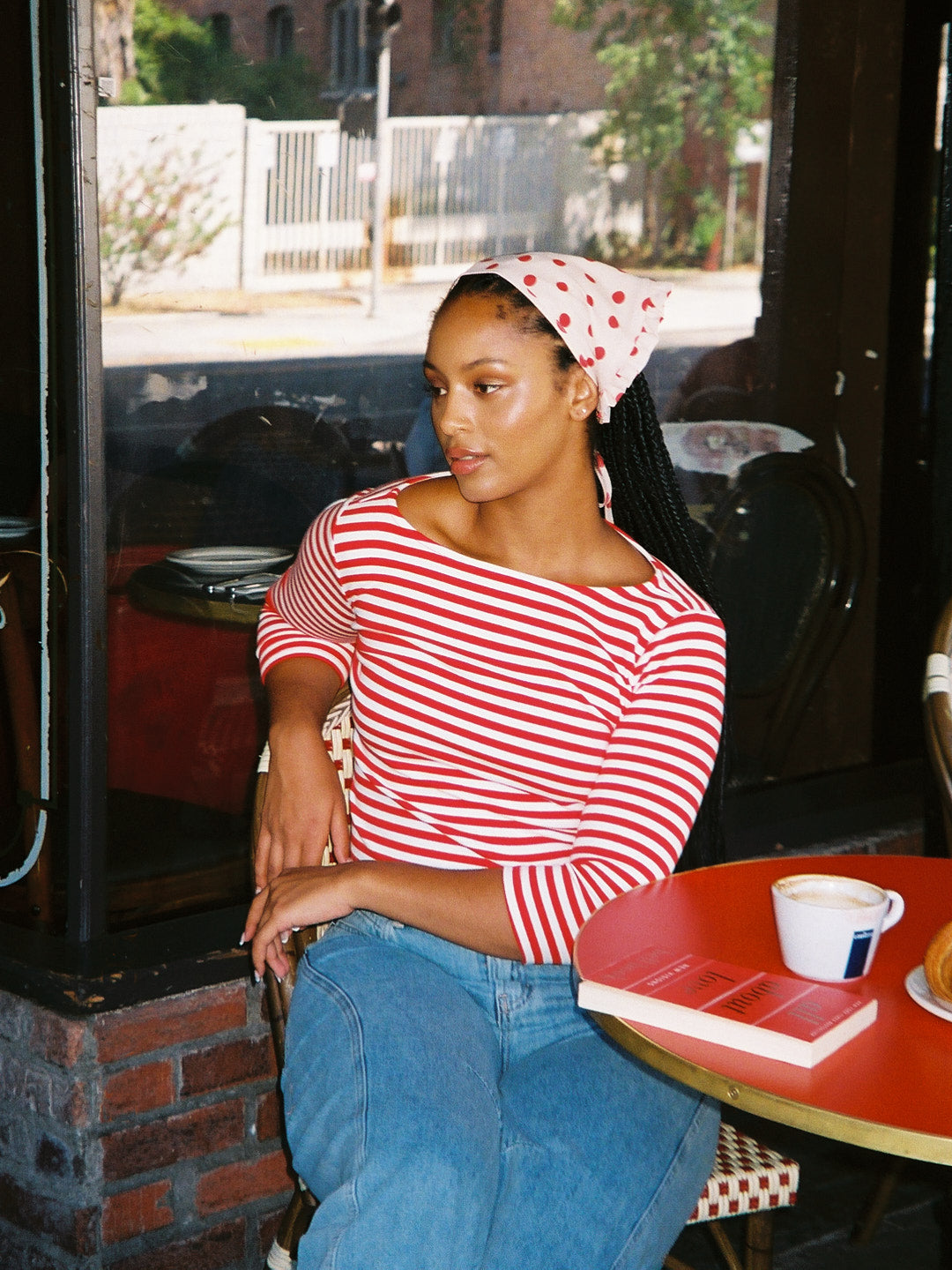 Mandy Handkerchief - Scarlett Dot