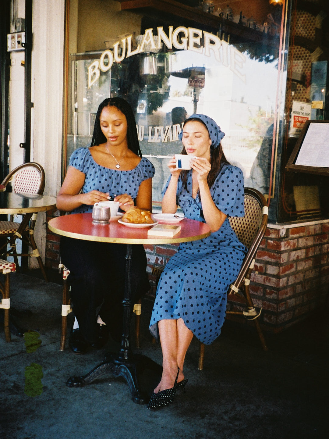 Jess Dress - Oxford Dot