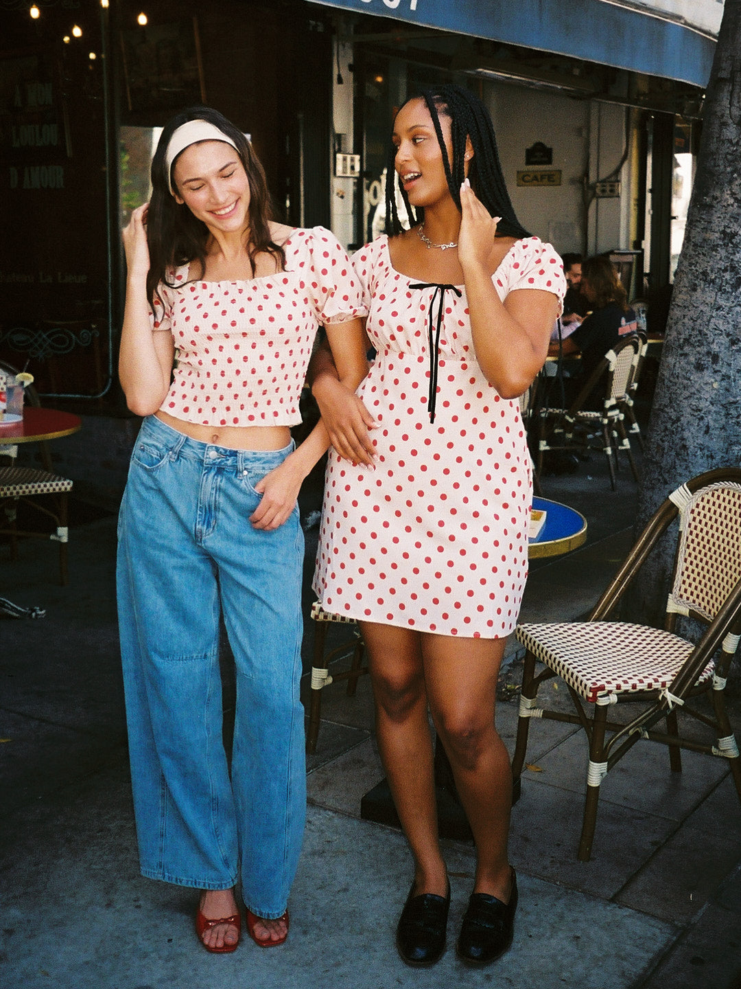 Suzy Dress - Scarlett Dot