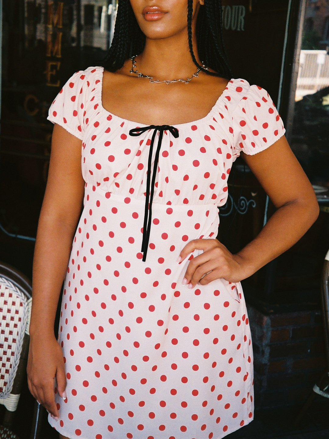 Suzy Dress - Scarlett Dot