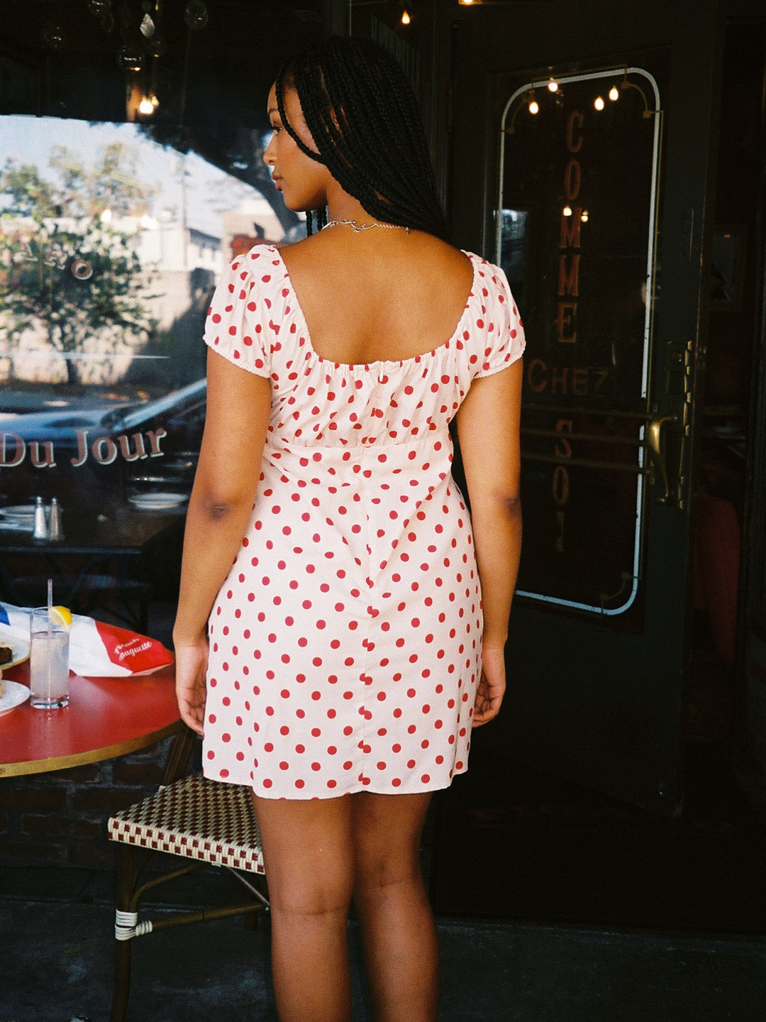 Suzy Dress - Scarlett Dot