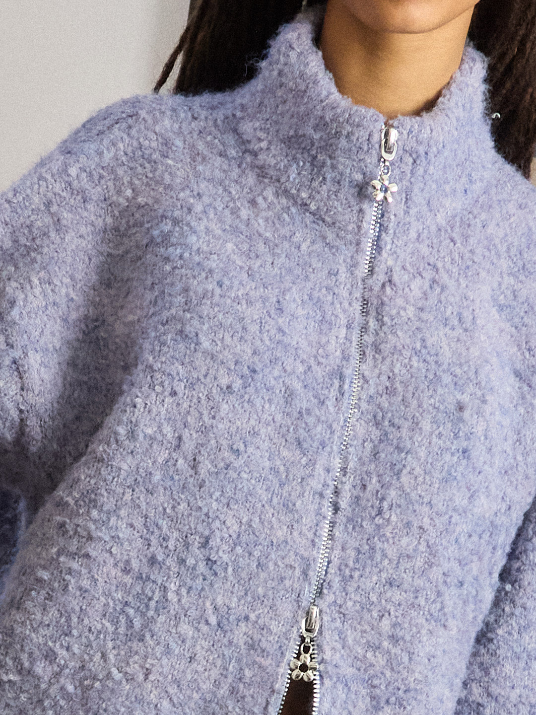Gemma Zip Up - Cornflower – Lisa Says Gah